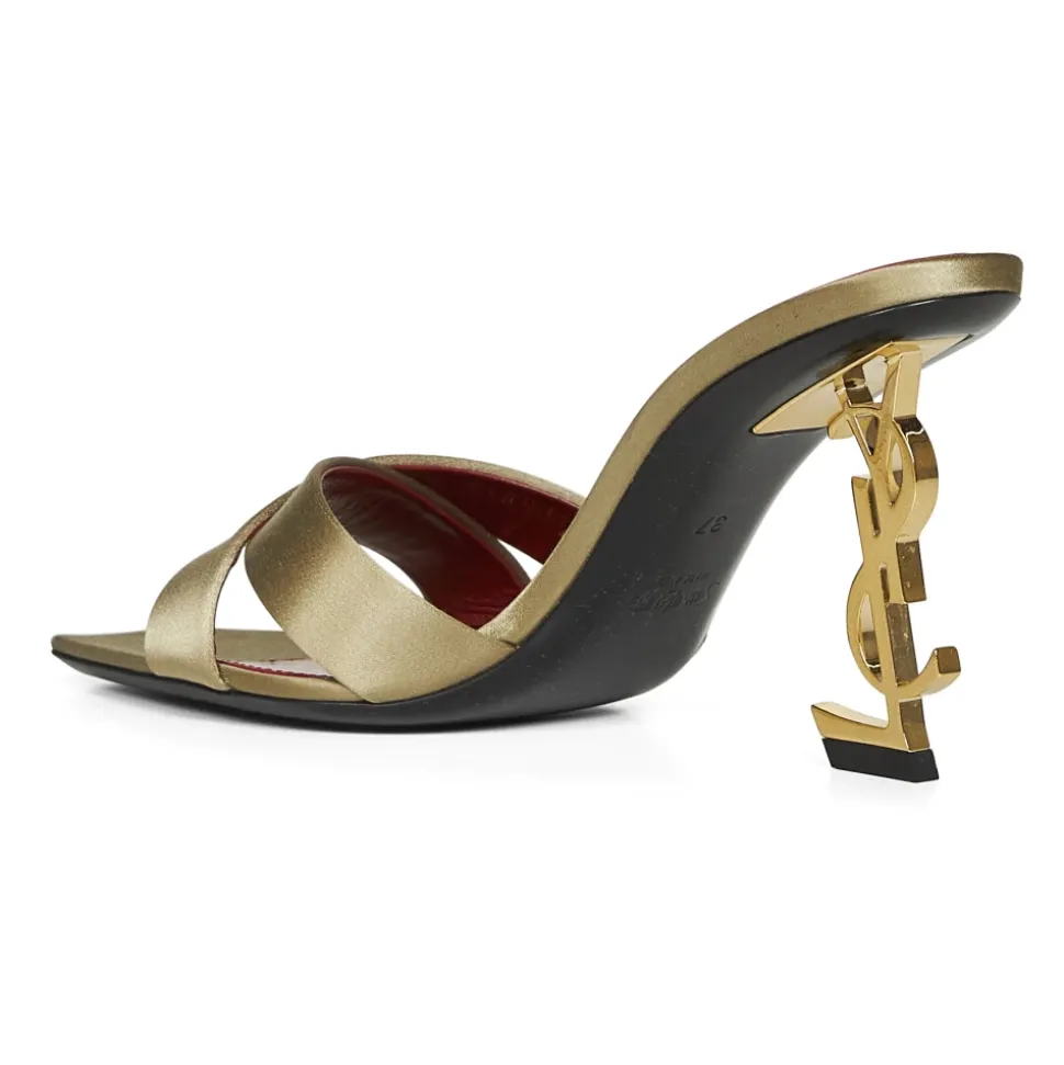 Opyum Mules i Satin Crepe