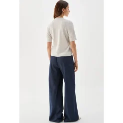 Paulina Jacquard Merino Wool Top