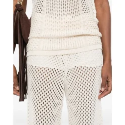 Peggie Mesh Knit Trousers