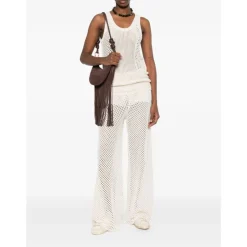 Peggie Mesh Knit Trousers