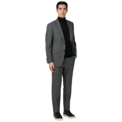 Pied De Poule Uldjakke Stil Firenze