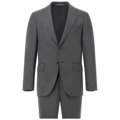 Pied De Poule Uldjakke Stil Firenze