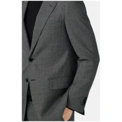 Pied De Poule Uldjakke Stil Firenze