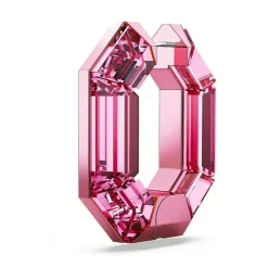 Pink Lucent Hoop Øreringe