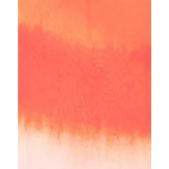 Pink Silketørklæde med Kontrastkant og Gradienteffekt