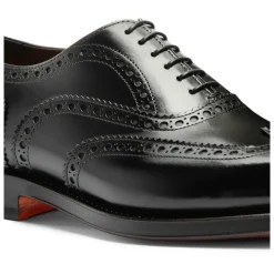 Poleret Læder Oxford Brogue