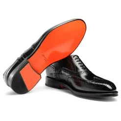 Poleret Læder Oxford Brogue