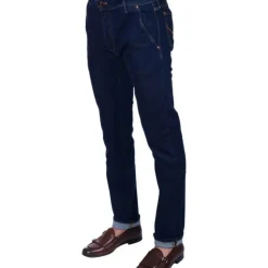 Polyester Jeans Uniform Vasket Amerika Lomme