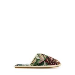 Printed Fabric Ta Chambre Slippers