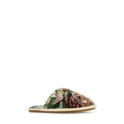 Printed Fabric Ta Chambre Slippers