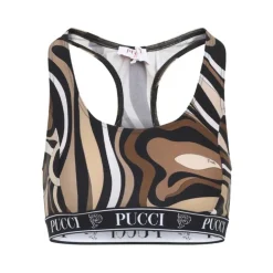 Printed Racerback Sports BH