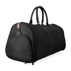 Printed Zipper Shark Duffle