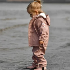 PU regnsæt med seler - Adobe Rose