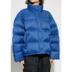 Puffer Jakke Med Ståkrave