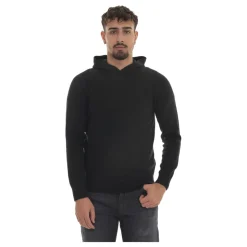 Pullover Strik Hættetrøje