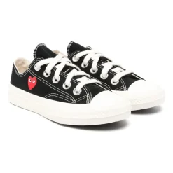 Røde Heart Low Sneakers