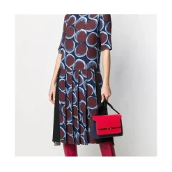 Rød-Violet Skuldertaske