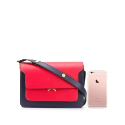 Rød-Violet Skuldertaske