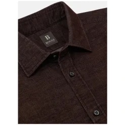 Regular Fit Fløjlsskjorte