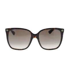 Rektangulære Trendy Solbriller med Metal Logo