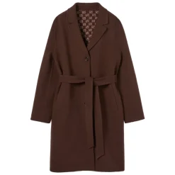 Reversible Silk Wool Coat