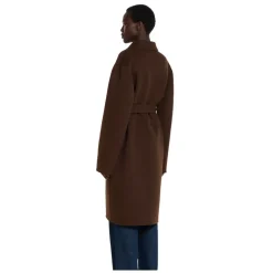 Reversible Silk Wool Coat