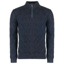 Ribbet Uld Turtleneck Pullover