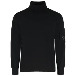 Ribstrik turtleneck sweater