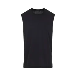 Ærmeløs T-shirt med Rund Hals