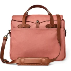 Robust Twill Læder Dokumentmappe