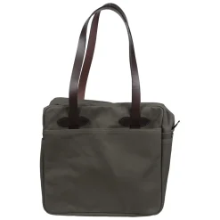 Robust Twill Tote Bag med Lynlås