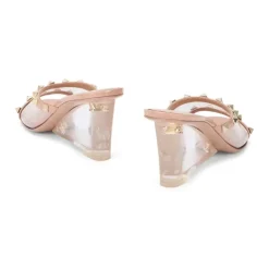 Rockstud Transparent Mules