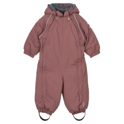 Rose Brown Nylon Baby Suit