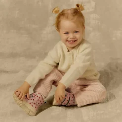 Rose Hearts Vinterstøvle med Velcro