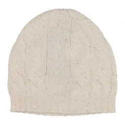 Sequin Cable Beanie