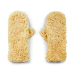 Shearling Leather Logo Handsker