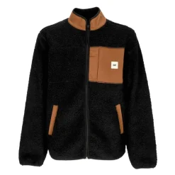 Sherpa Zip Jakke Sort