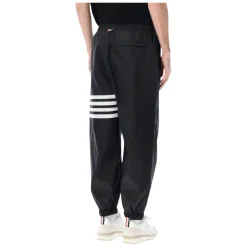 Shiny Ripstop 4-Bar Track Pants