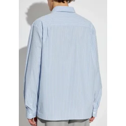 Skjorte med stribet mønster