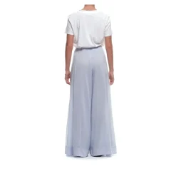 Sky Blue Wide Trousers