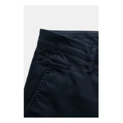 Slim Fit Chino Bukser Marineblå
