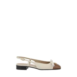 Slingback Ballerinaer med Sløjfe