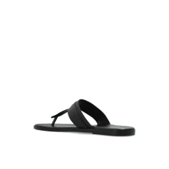 Smooth Leather T-Sandal