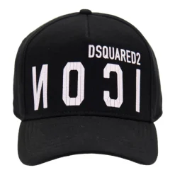 Snapback Baseball Cap med Icon Print
