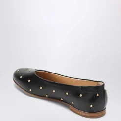 Sort Ballerina Flade Sko