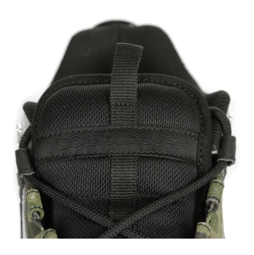 Sort Camo Print Herre Skate Sko