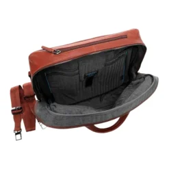 Sort firkantet computer-dokumentmappe med hjul