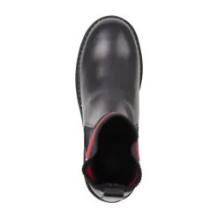 Sort Flatform Chelsea Sock Ankelstøvler