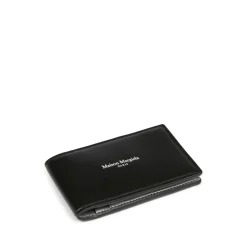 Sort Front Logo Kortholder Pung