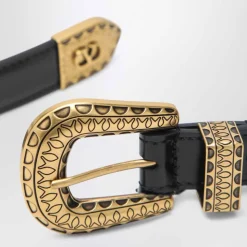 Sort Kalveskind Bælter